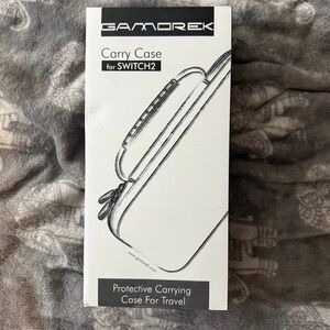 Black Nintendo Switch 2 Travel Case